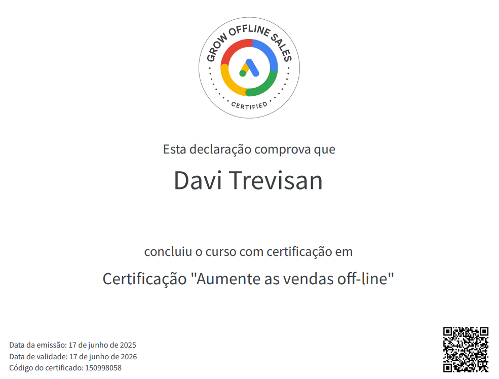 Aumenta as vendas offline