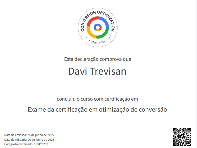 Otimização de Conversão